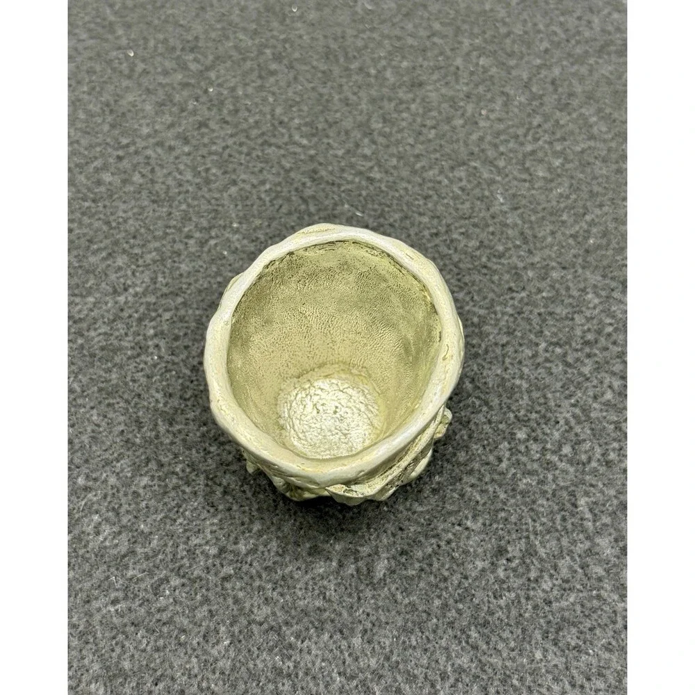 Vintage Pirate Pewter Shot Glass Fellowship Foundry USA